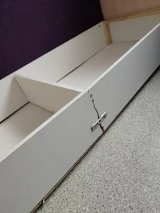 Кровать с диваном 2-хъярусная