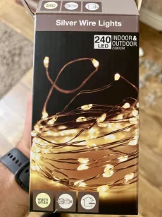 Светодиодные гирлянды Нить роса 24 метра для дома и улицы