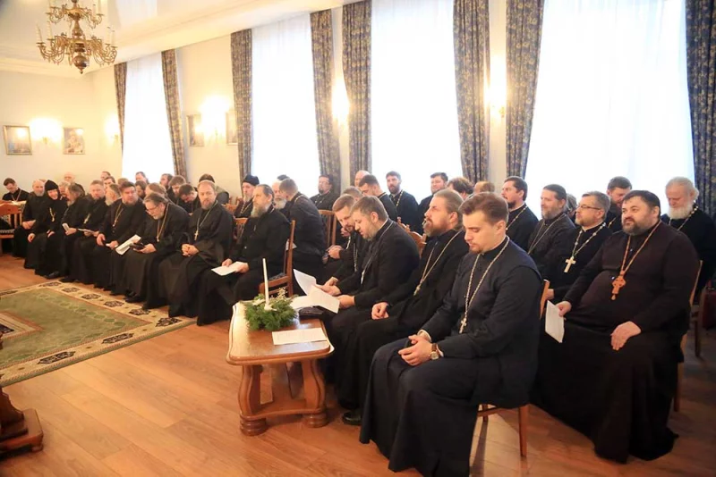 На ежегодном собрании духовенства Бобруйской епархии подвели итоги уходящего года