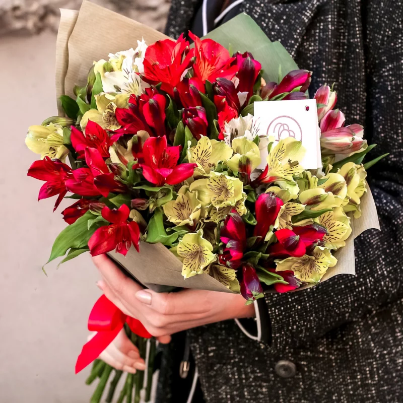 Букет альстромерий: советы по выбору и уходу