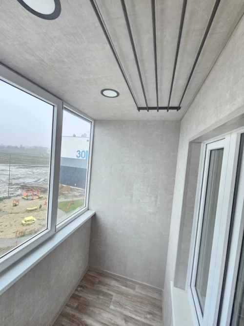 Отделка балконов и лоджий под ключ