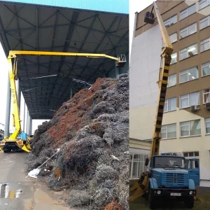 Аренда автовышки16м, 22м, 28м. Поворотные люльки