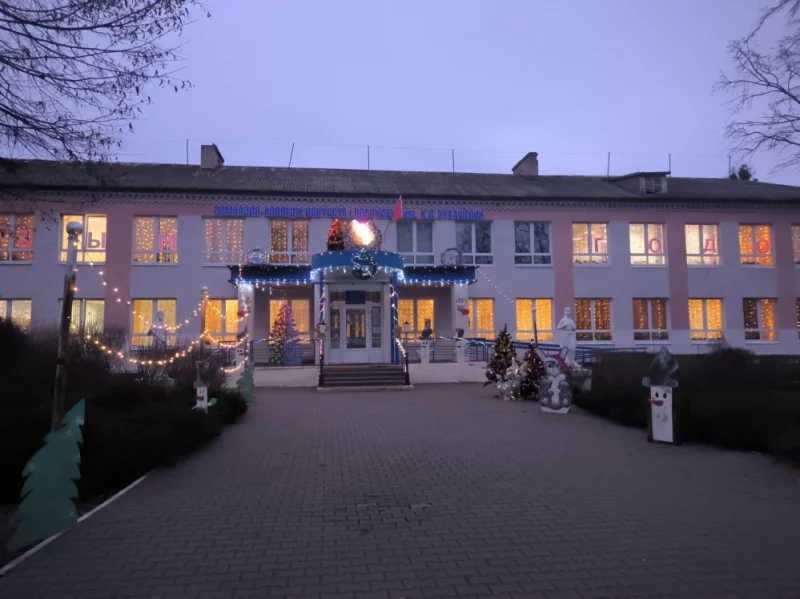 Яркое новогоднее преображение ГУО "Гимназии-колледжа искусств г. Бобруйска имени К.И.Лукашевич"