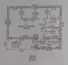 Дом с гаражом на 2 машины и участком 25 соток рядом с рекой Березина