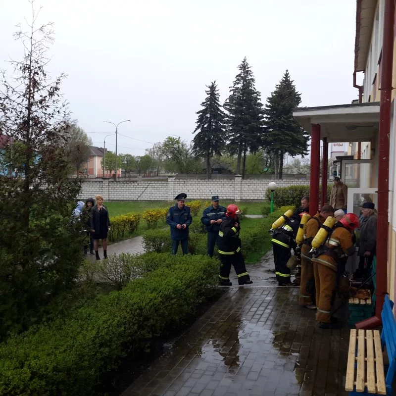 Учения по пожарной безопасности
