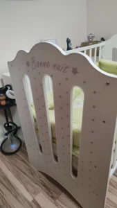 Кроватка с матрасиком