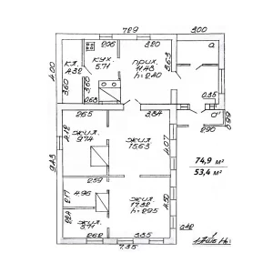 Дом по ул. Кирова с участком 12 сот. 10000 у.е
