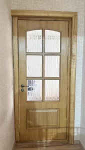 Двери б/у комплект из пяти штук массив ФандоК