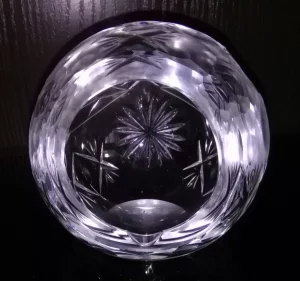 Пепельница, хрусталь