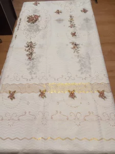 Тюль с люрексом, отрез