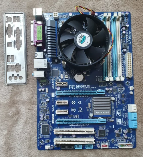 Материнская плата 1155 + intel i5