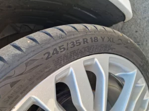 Новые шины 4 штуки Continental Premium Contact 7 245/35 R18