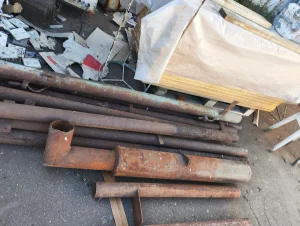 Лист трубы б/у