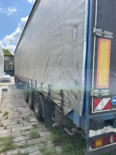 Полуприцепа, рефрижератор, штора