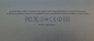 Ноутбук Apple MacBook Pro A1297 с проблемой