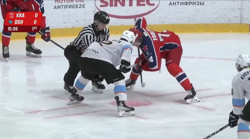 Хоккеисты «Динамо-Шинника» в овертайме уступили «Красной Армии»