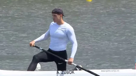 Бобруйчанин Александр Зубок стал призером чемпионата Европы по гребле на байдарках и каноэ в Португалии