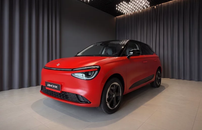 В Беларусь привезли усиленные к суровым зимам электромобили Dongfeng BOX MY2027