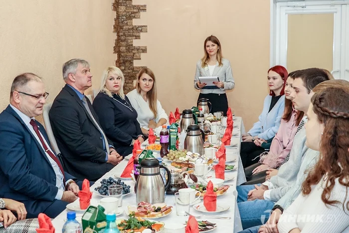 На прошлой неделе прошла встреча молодых специалистов с высшим образованием, пополнивших в этом году ряды большой семьи шинников