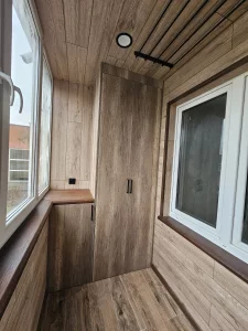 Отделка балконов и лоджий под ключ