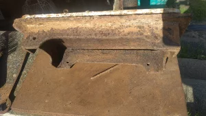 Дверка топочная