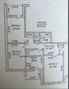 Трёхкомнатная квартира по пр-ду Звёздному, д. 13