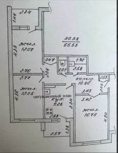 Трёхкомнатная квартира по пр-ду Звёздному, д. 13