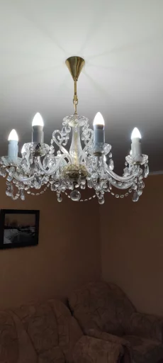 Чешская люстра