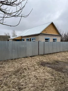 Кирпичный дом в деревне Бирча