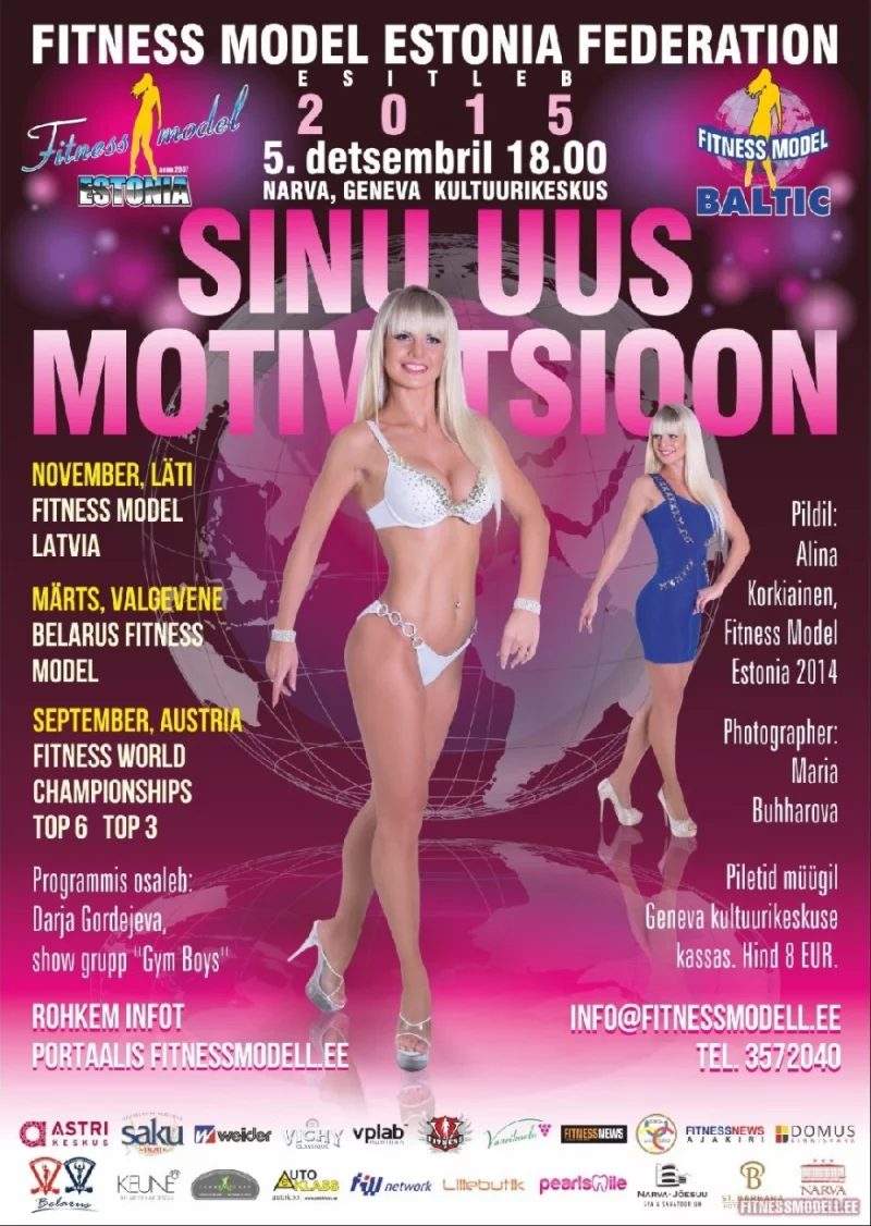 Конкурс «Fitness Model Estonia & Fitness Model Baltic»