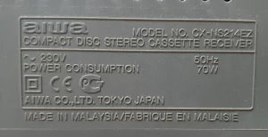 Музыкальный центр AIWA NSX-S214