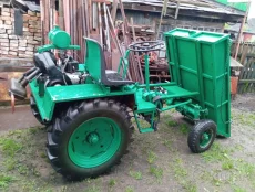 Самодельный трактор