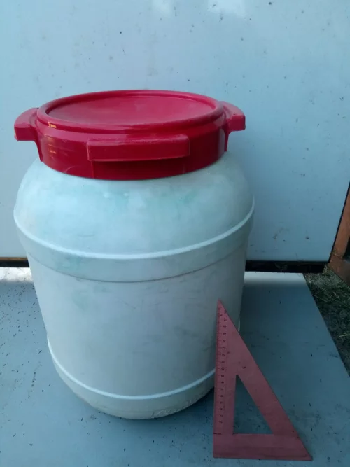 Бочка пластиковая пищевая на 30 литров