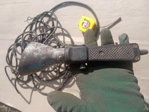 Переноска автомобильная 11, 4 метра под автолампу 12-24В, СССР