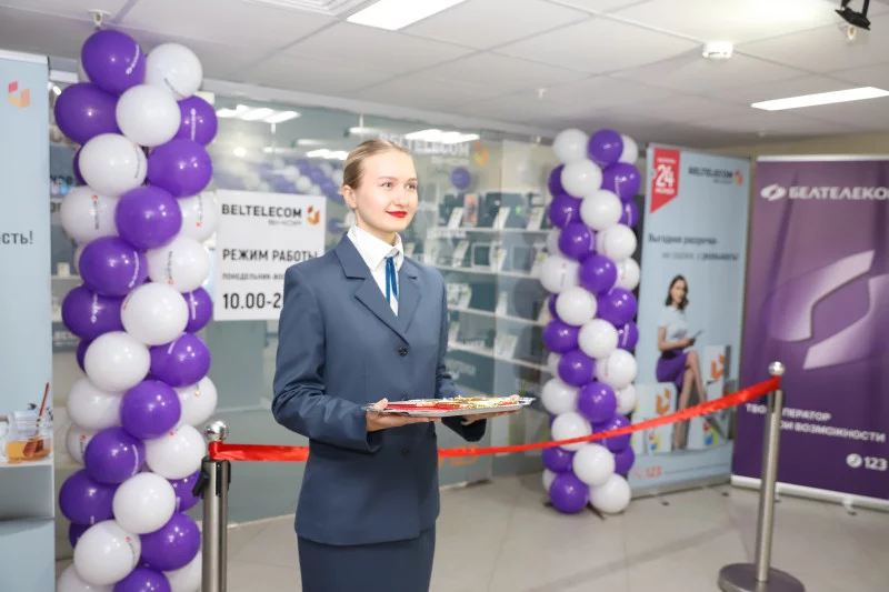 С размахом и почётными гостями: как проходило открытие BeltelecomShop в Бобруйске