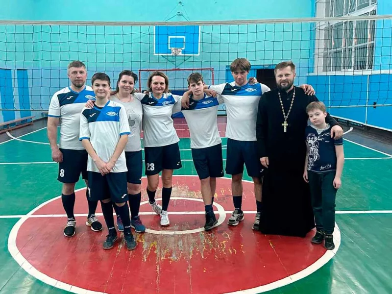 Состоялся первый чемпионат по волейболу Бобруйской Епархии