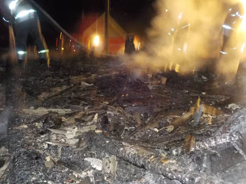 Пожар в дачном доме