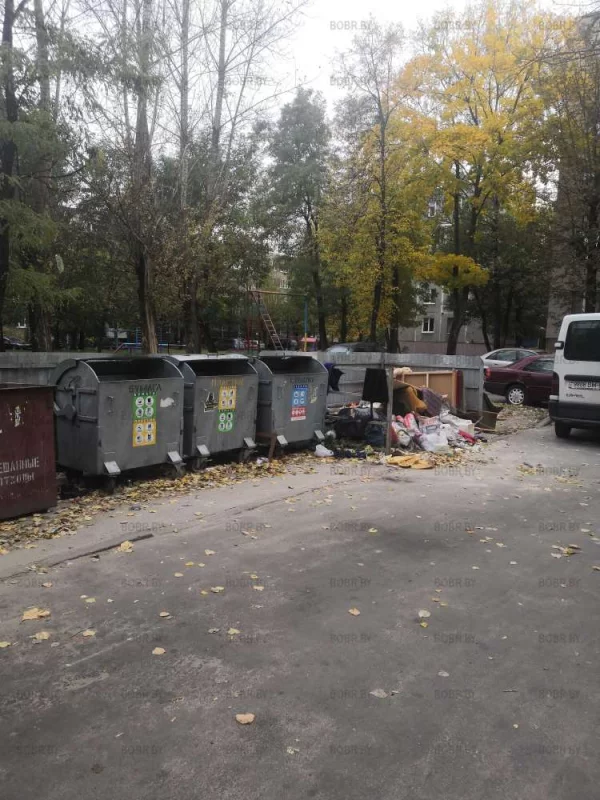 Мусорка переполнена... 