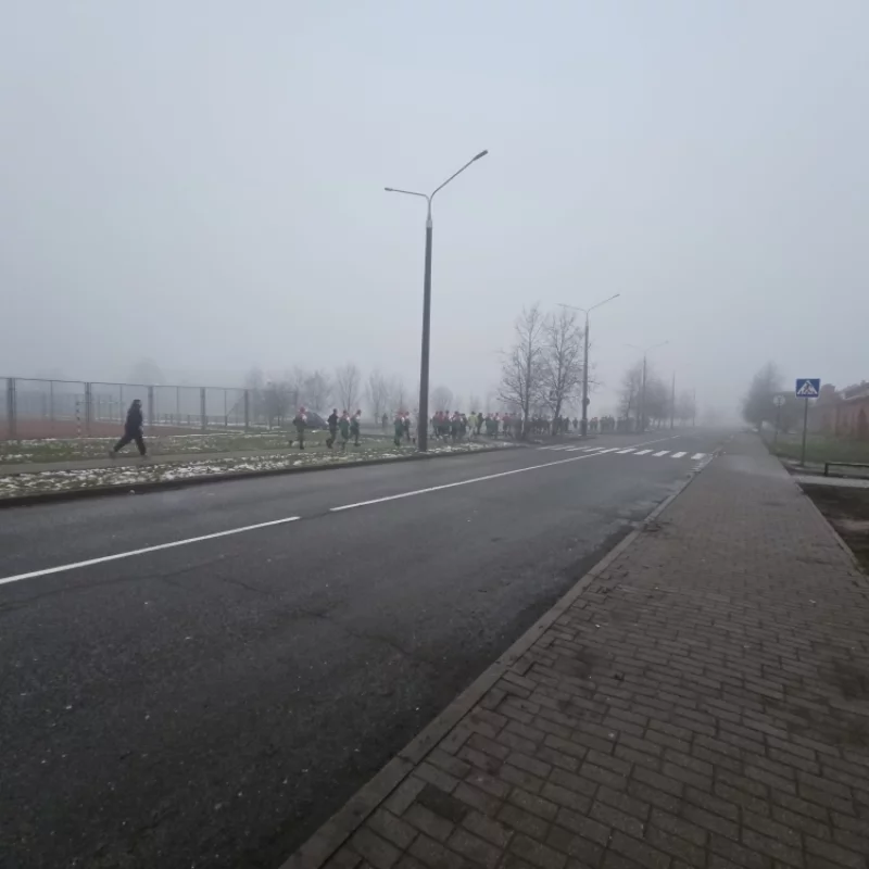 Массовая пробежка в Арене