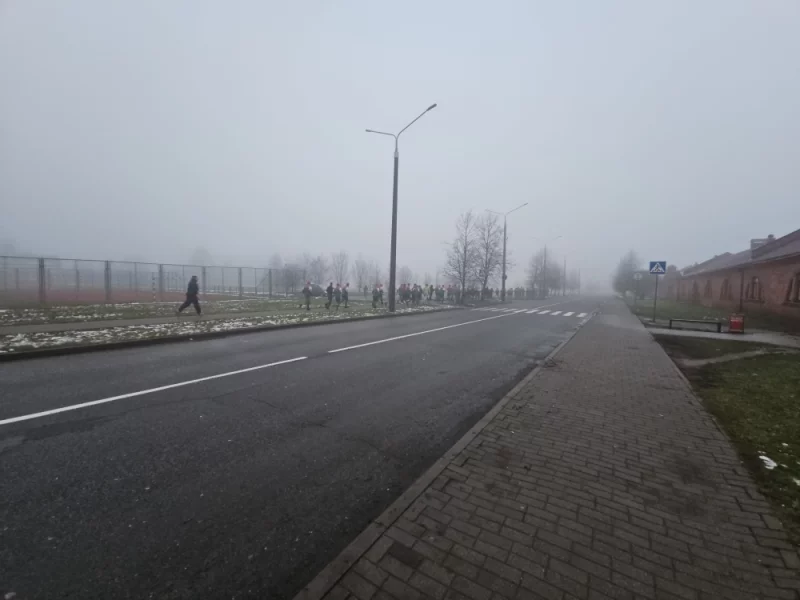 Массовая пробежка в Арене