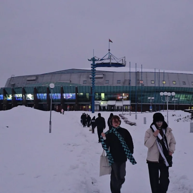 Очередь на хоккей в Ледовый дворец