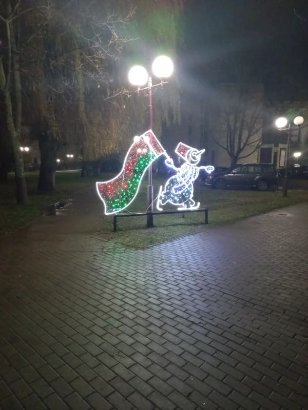 Идеологический правильный снеговик