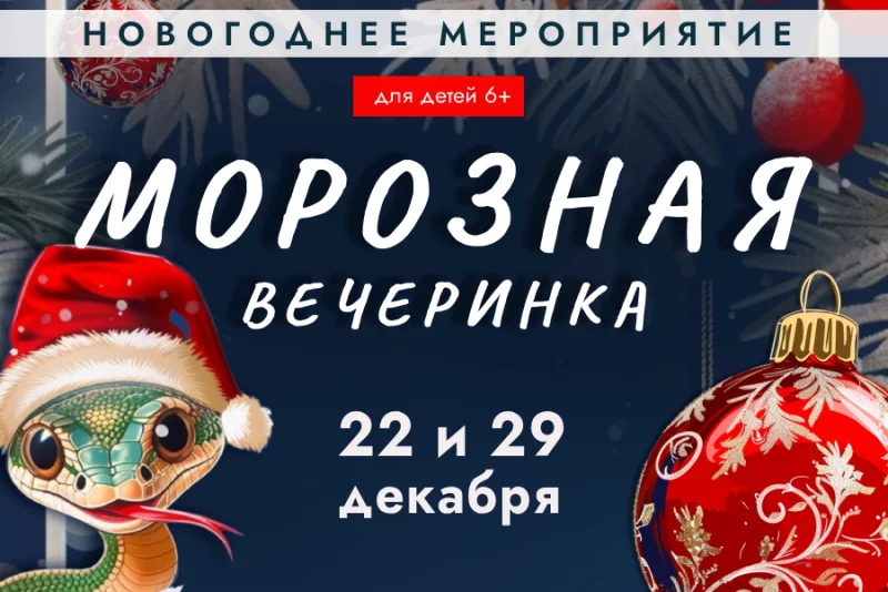 «Морозная Вечеринка». Новогоднее настроение для ваших детей!