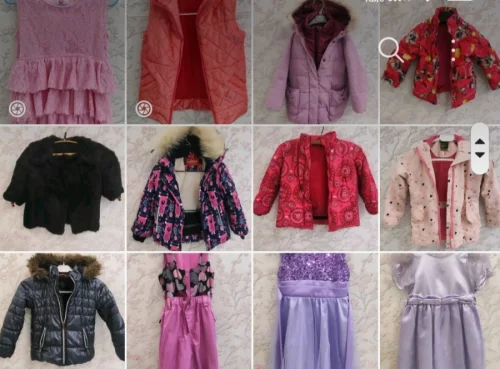 Вещи для девочки от 1 года до 5 лет. Более 200 вещ