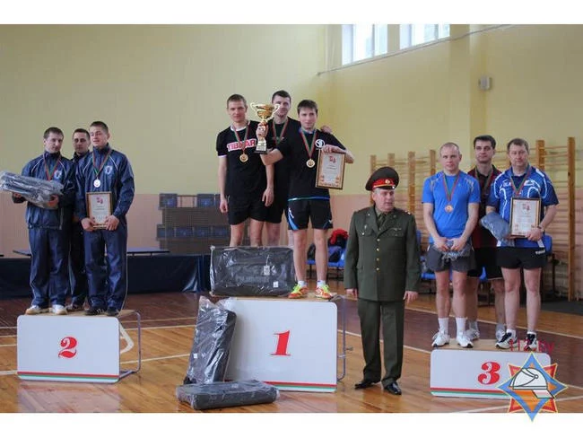 Чемпионат МЧС по настольному теннису