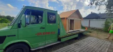Грузоперевозки открытым лафетом