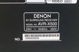 Ресивер Denon AVR-X500