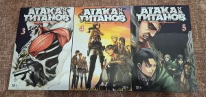 Манга "Атака титанов"