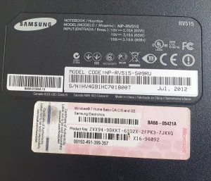Ноутбук Samsung RV515