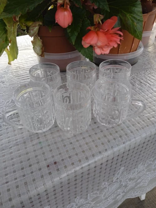 Кружки из стекла